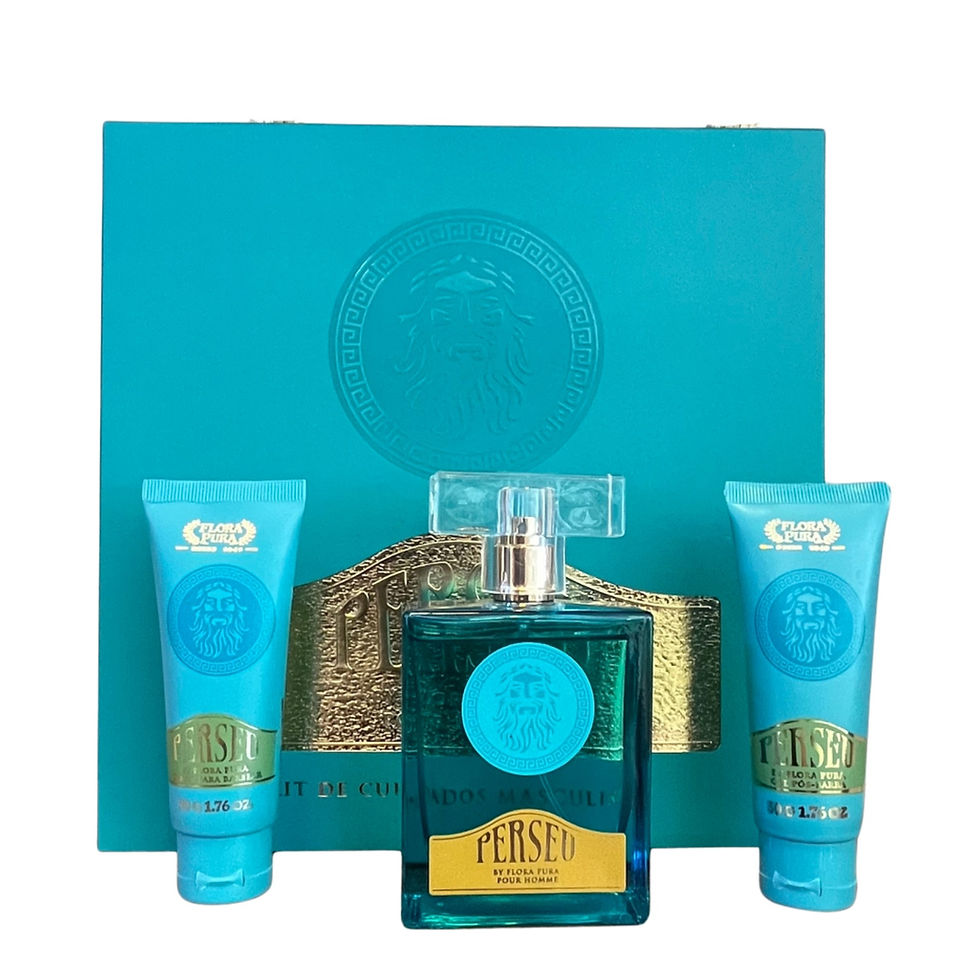 Miniatura: KIT PERSEU - PERFUME-100ML, CREME BARBEAR - 50G, GEL POS BARBAR - 50G