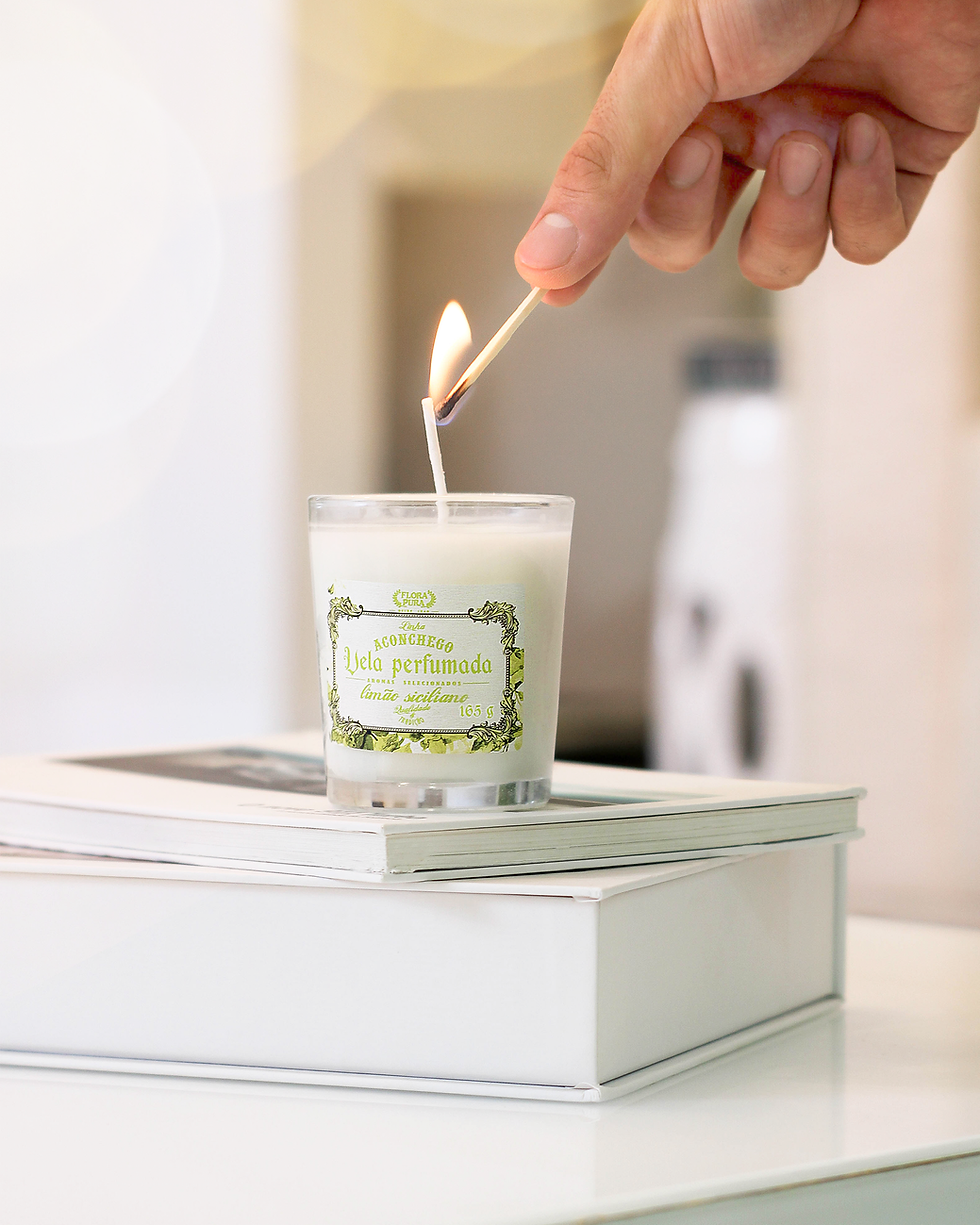 Miniatura: VELA PERFUMADA LIMÃO SICILIANO 165G