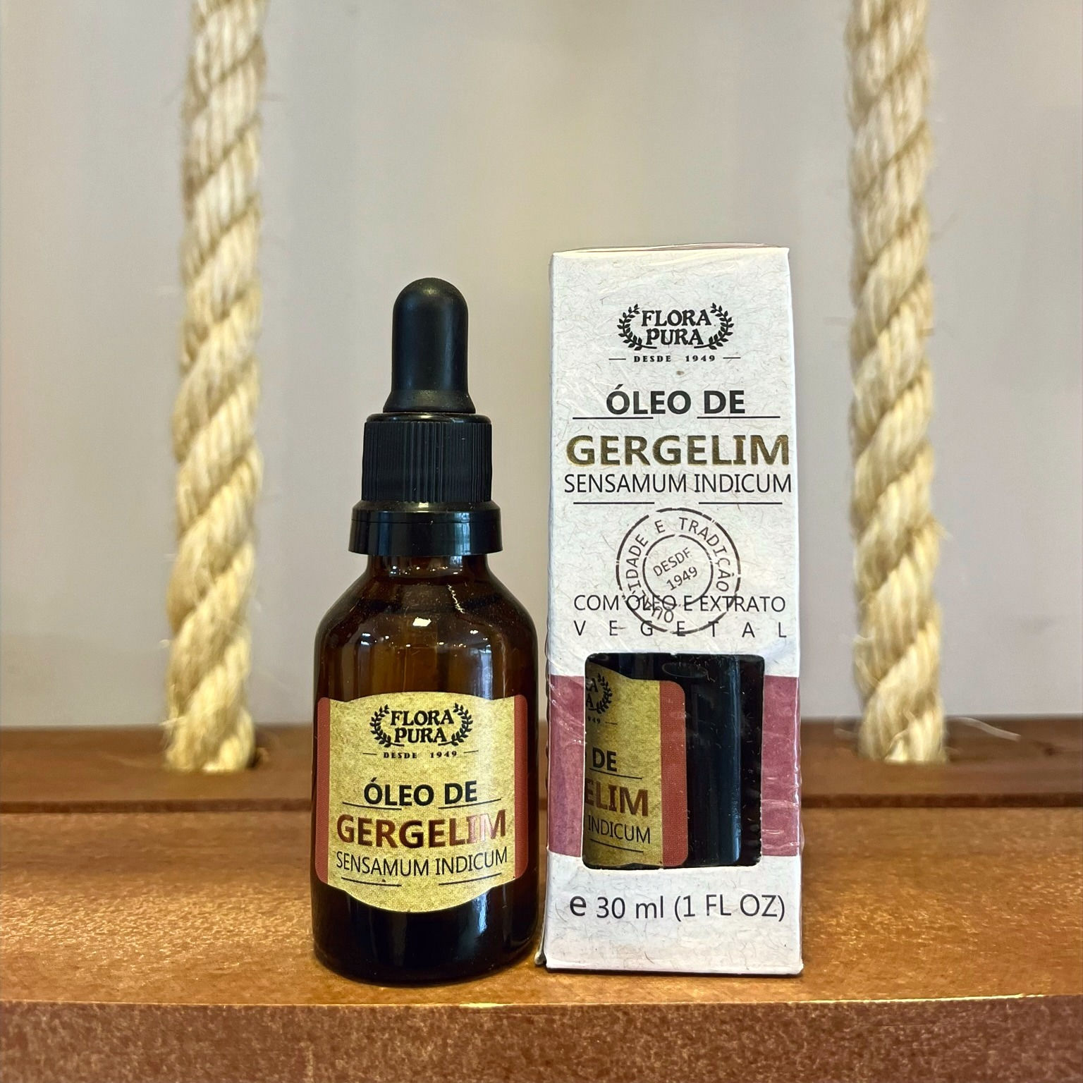 ÓLEO VEGETAL DE GERGELIM 30ML