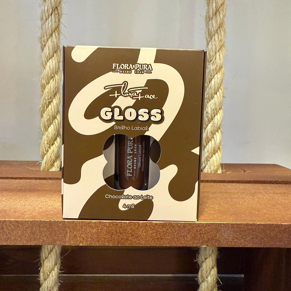 Miniatura: GLOSS BRILHO LABIAL CHOCOLATE AO LEITE - 5ML - FLORA PURA