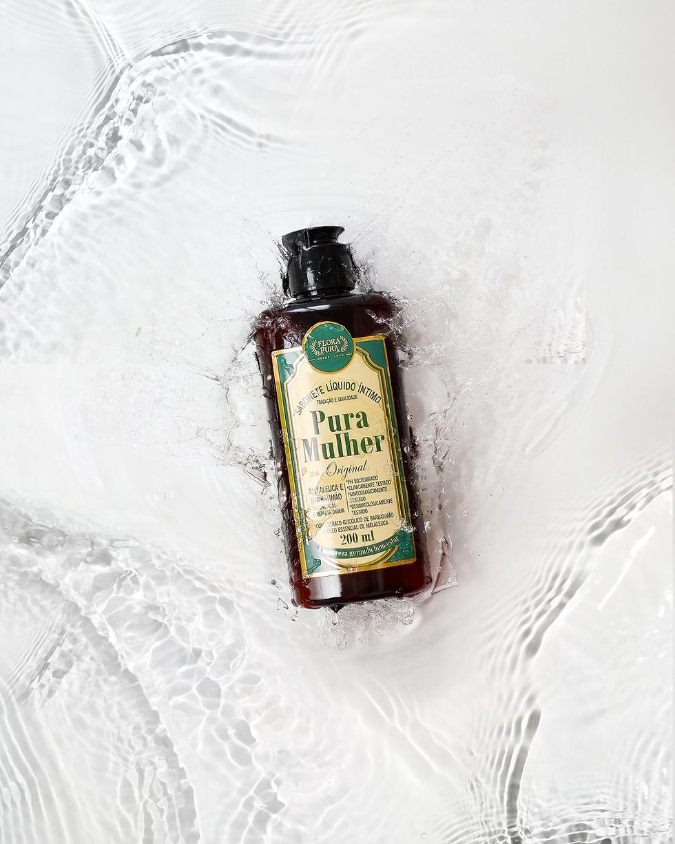 Miniatura: SABONETE LIQUIDO INTIMO MELALEUCA E BARBATIMAO 200ML FLORA PURA