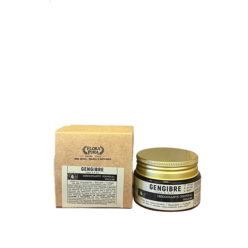 DESODORANTE CORPORAL VEGANO GENGIBRE - 100G