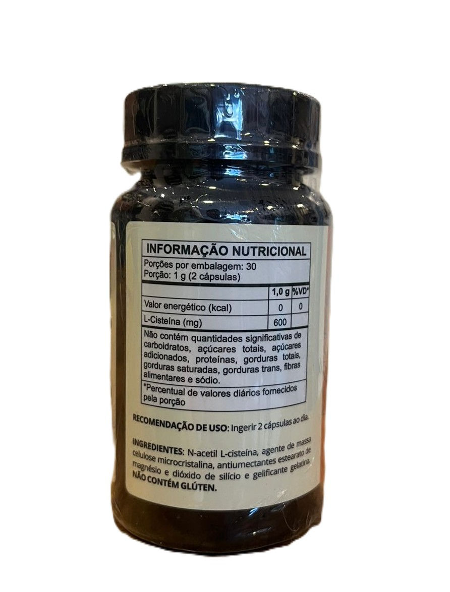 Miniatura: NAC N Acetilcisteína 600mg Flora Pura 60 Cápsulas