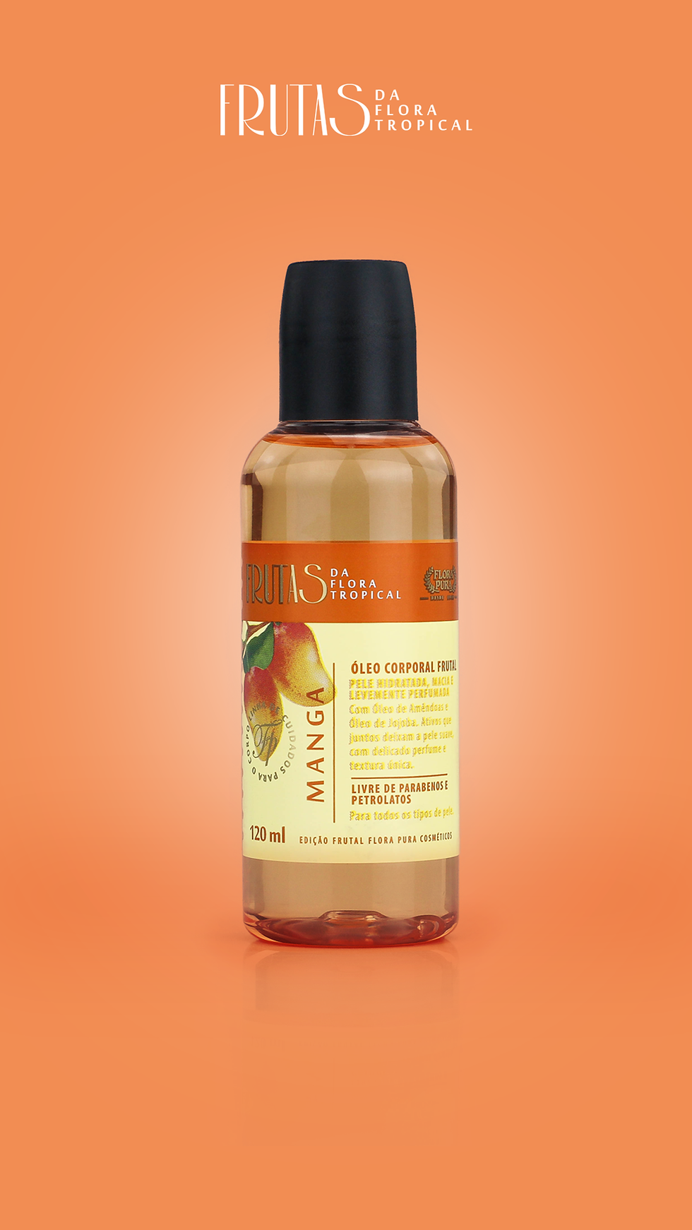 Miniatura: ÓLEO CORPORAL FRUTAL 120ML - MANGA - FLORA PURA