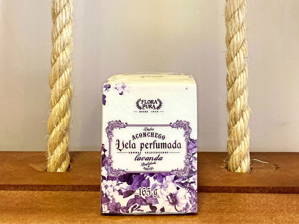 Miniatura: VELA PERFUMADA LAVANDA 165G