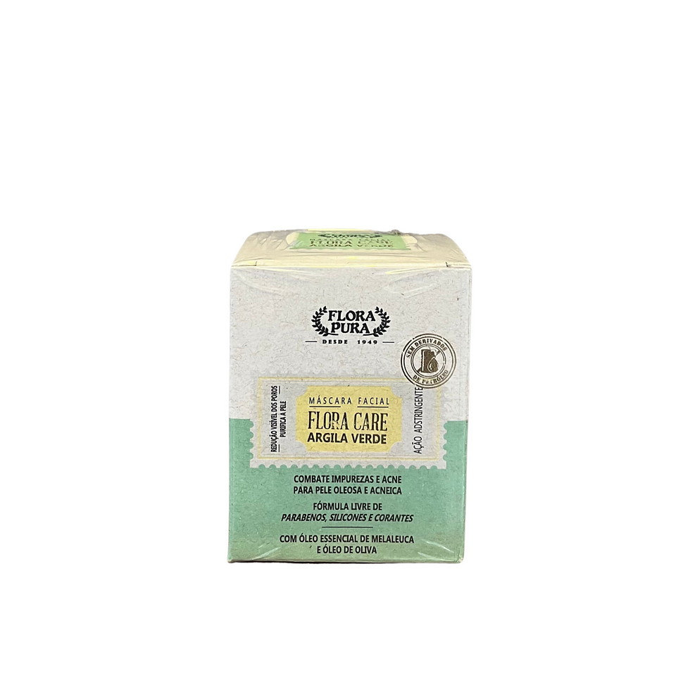 Miniatura: MASCARA FACIAL DE ARGILA VERDE-180G