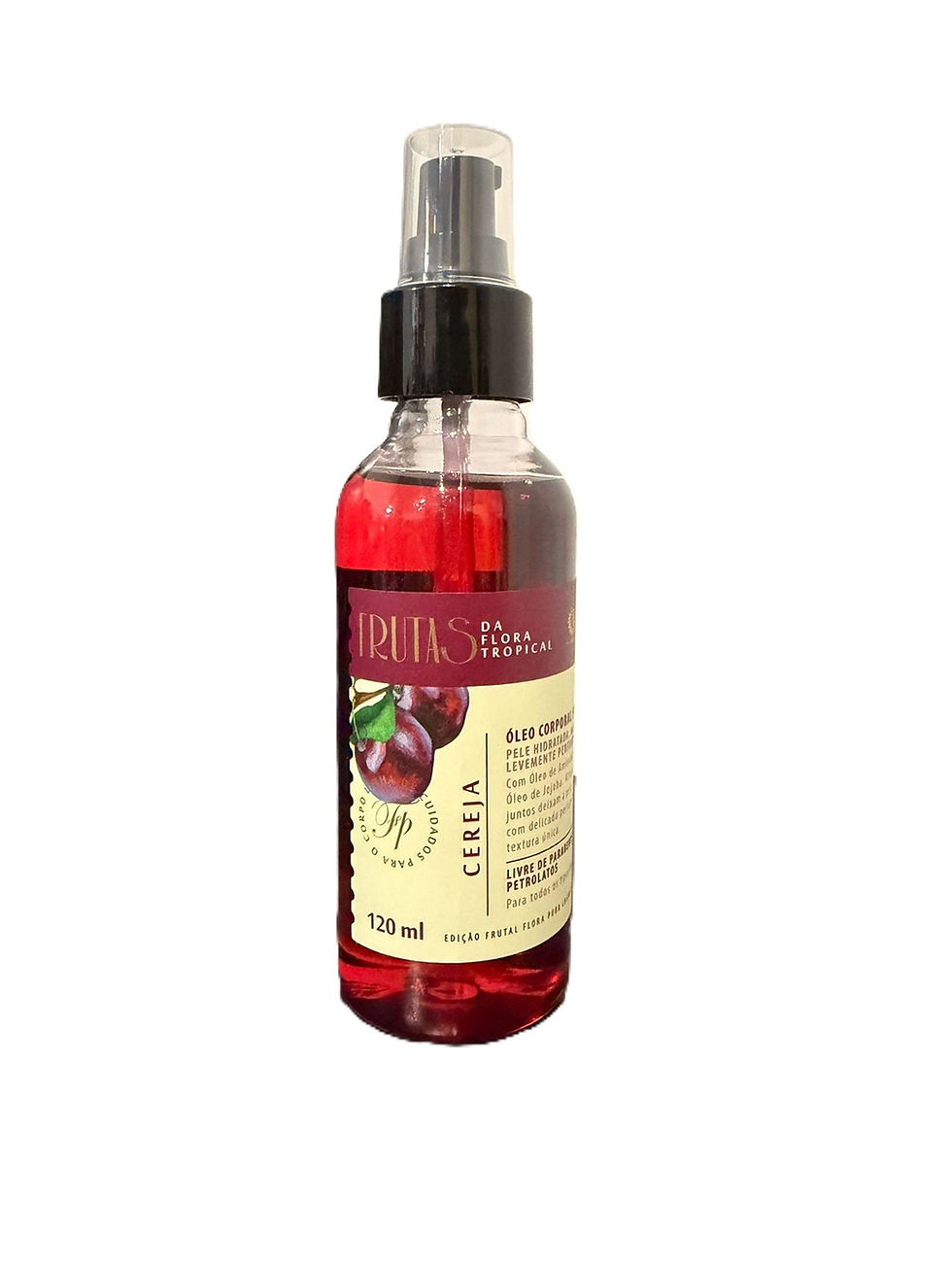 Miniatura: ÓLEO CORPORAL FRUTAL CEREJA – FLORA PURA | FRUTAL  120ml