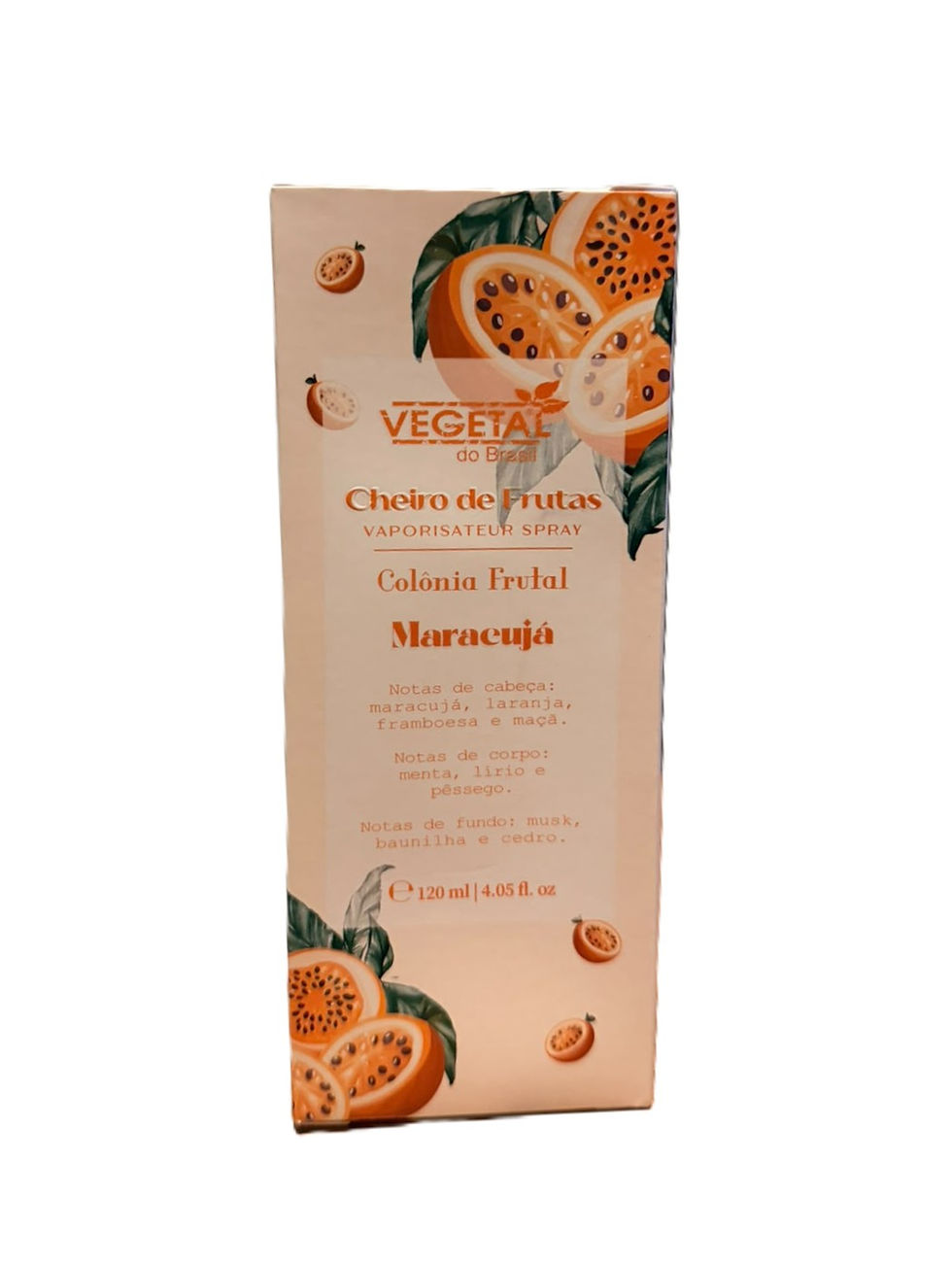 Miniatura: Colônia Frutal Maracujá Vegetal do Brasil 120ml Cheiro de Frutas