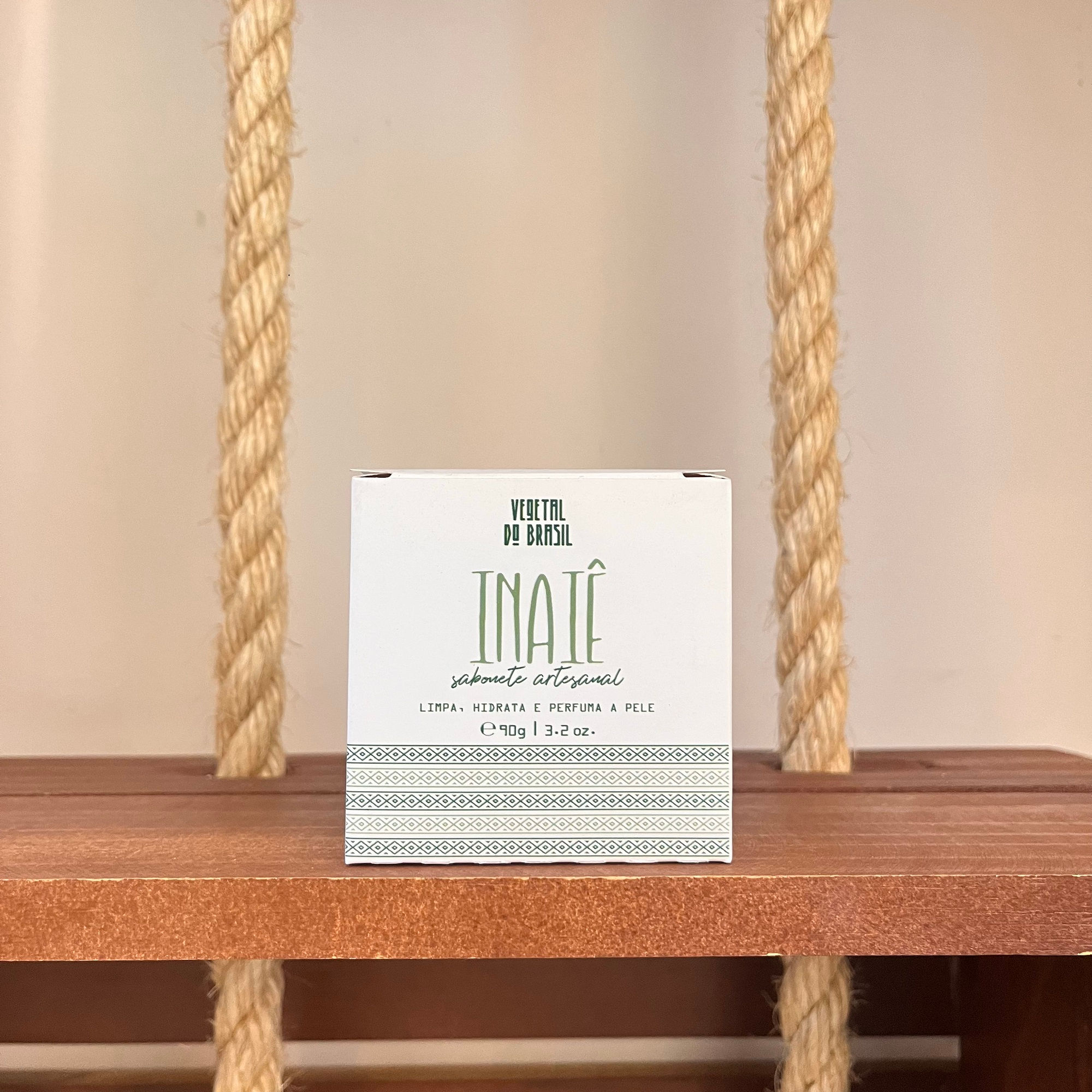 SABONETE ARTESANAL INAIE -90G- VEGETAL DO BRASIL