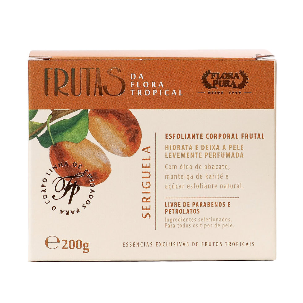 Miniatura: ESFOLIANTE CORPORAL DE SERIGUELA 200G FLORA PURA