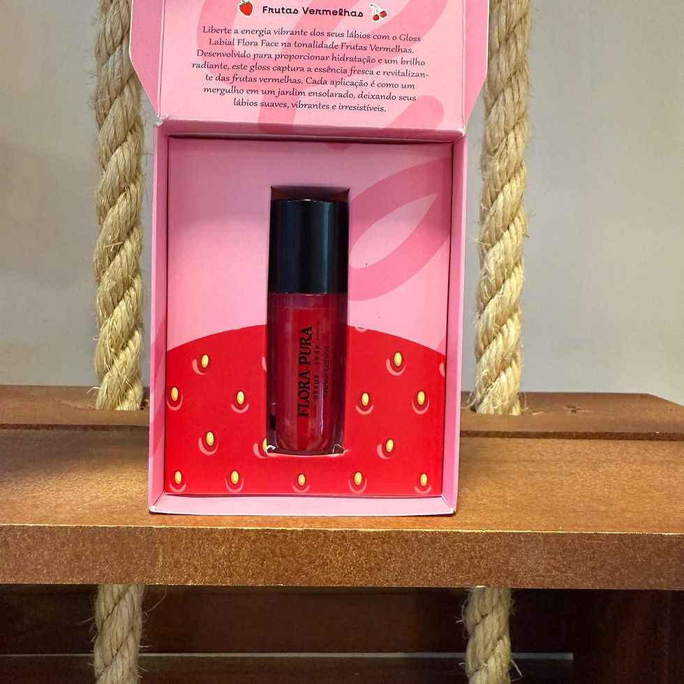 Miniatura: GLOSS BRILHO LABIAL FRUTAS VERMELHAS - 5ML - FLORA PURA
