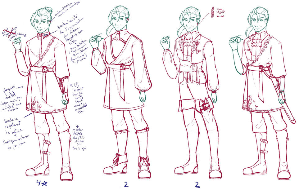 Cyrus outfit tests - 2