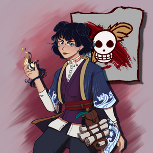 Makoto Matsumoto, finished commissioned piece for the player.