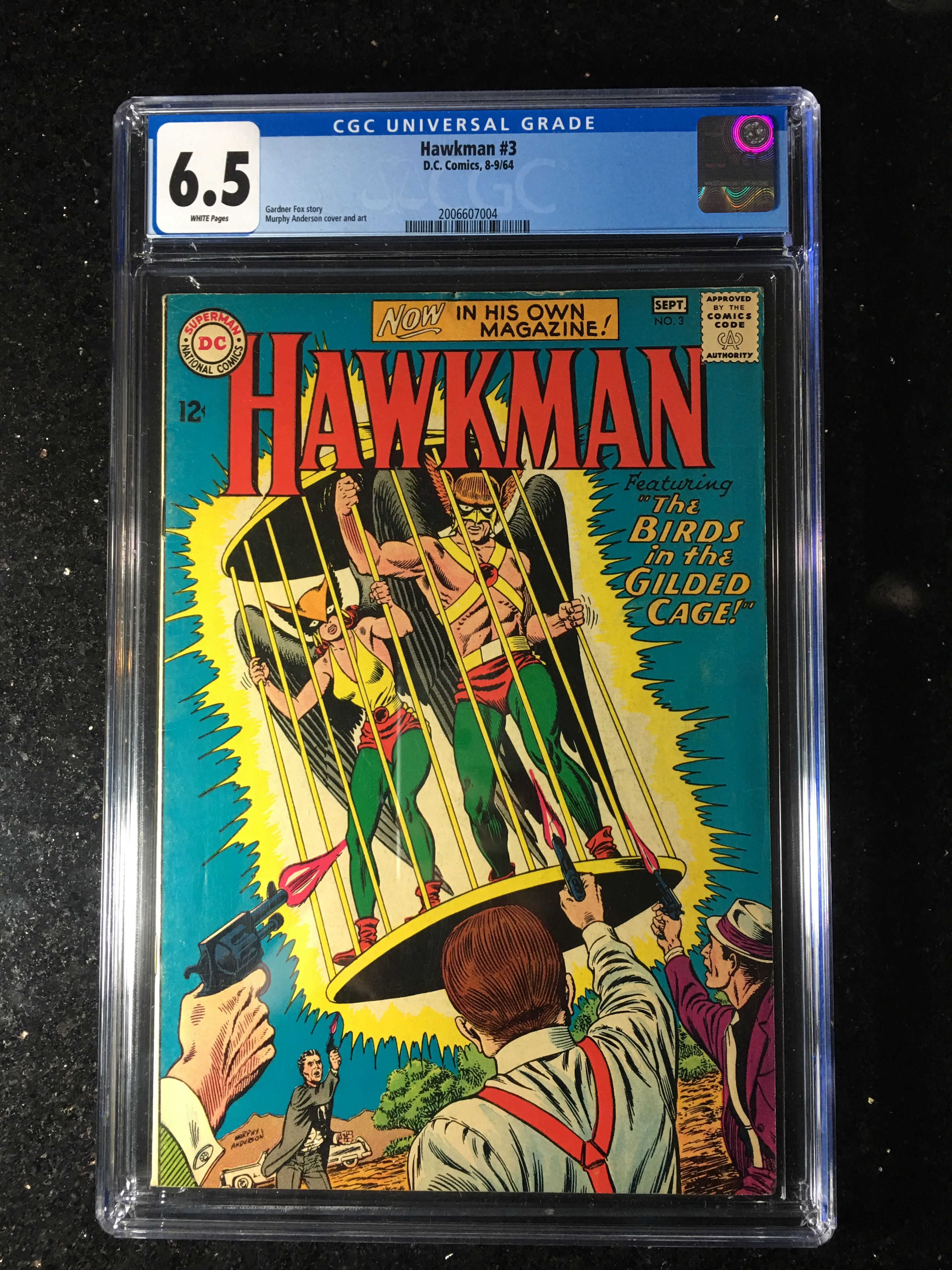 Hawkman #3 CGC 6.5