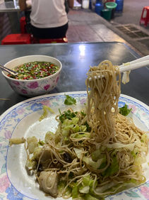 Crab fried Rice & fried noodles