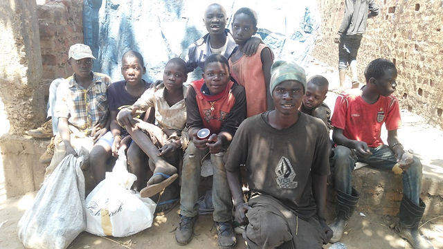 Meeting with Street Children