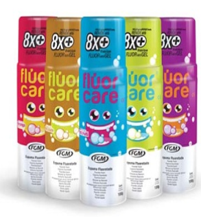 FLUOR CARE ESPUMA 100 GRS. ACICULAO 1.23%