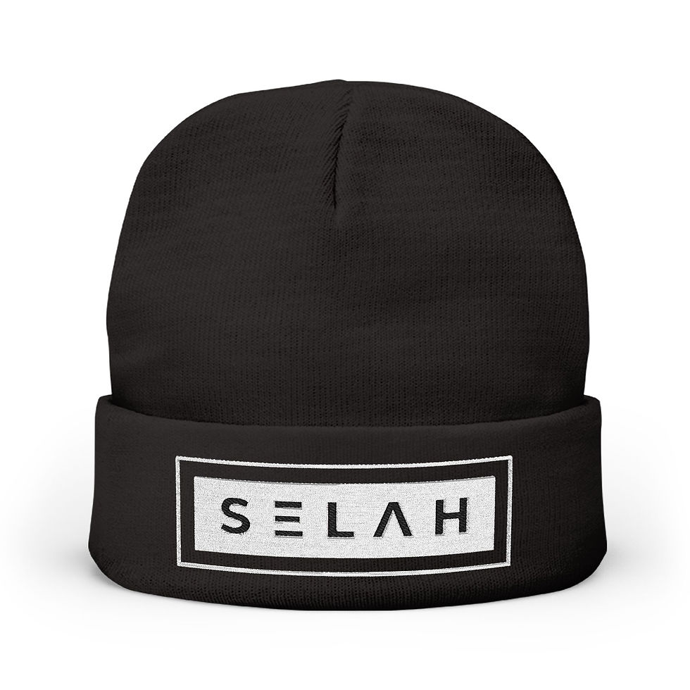 Thumbnail: SELAH Block Knit Beanie