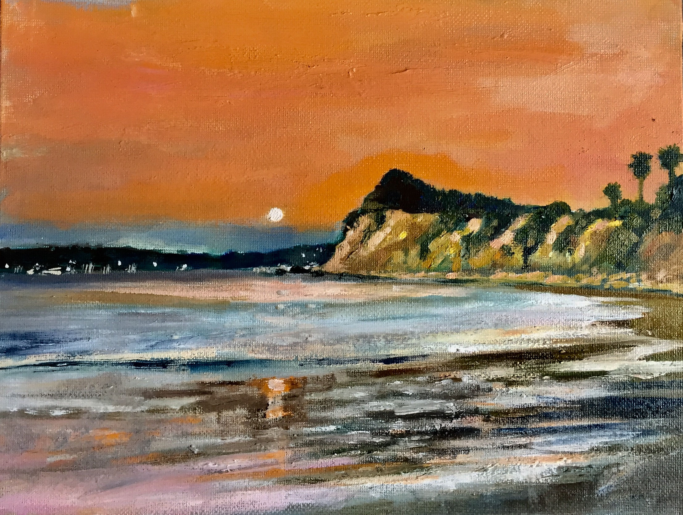 Sunset at Butterfly Beach