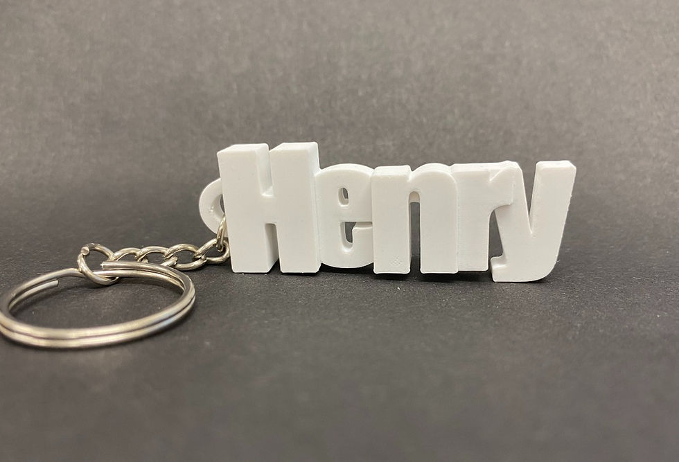 Thumbnail: Polar Bear Name Keychains