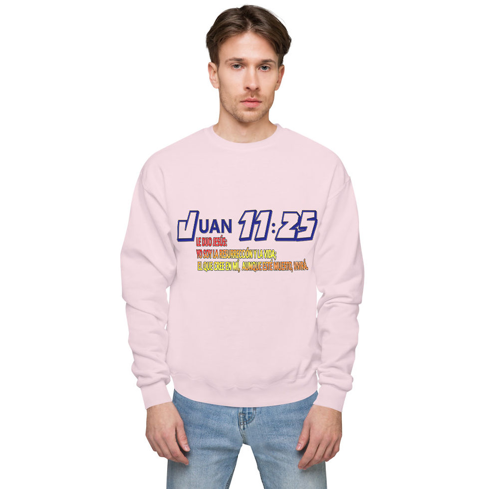 Miniatura: Sudadera Juan 11 : 25 unisex