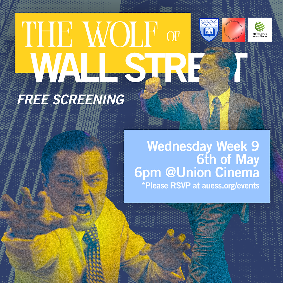 The Wolf of Wall Street screening
