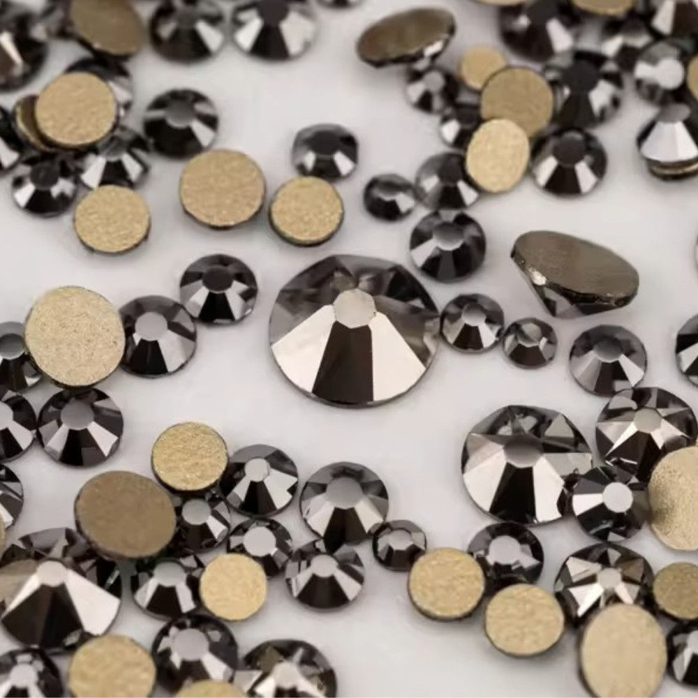 2088 Hematite Mixed Sizes 16 Cut
