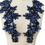 Thumbnail: Navy Rhinestone Beaded Appliques'