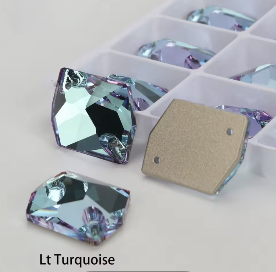 Light Turquoise Cosmic Shapes