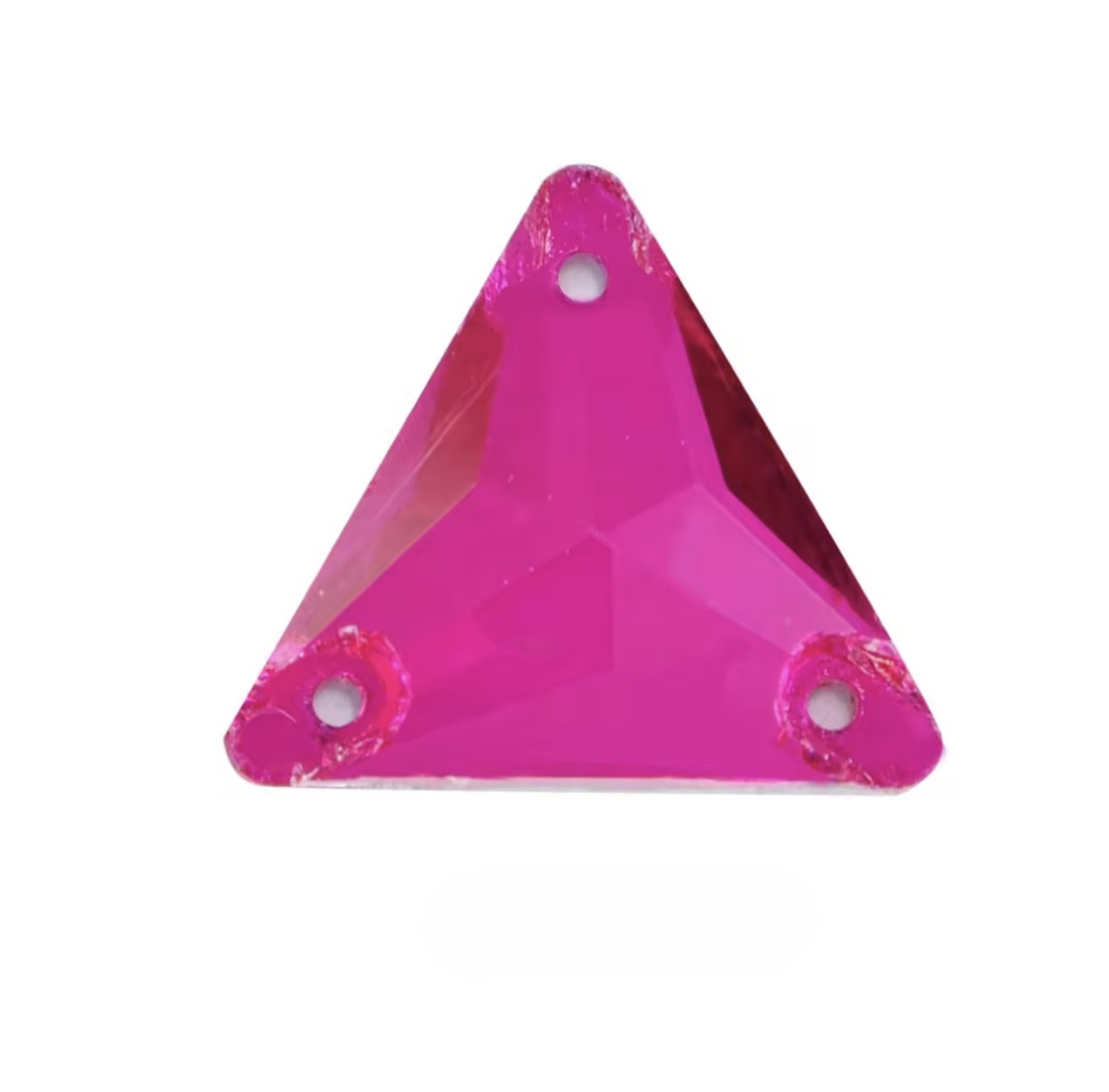 Hot Pink Triangle Shapes