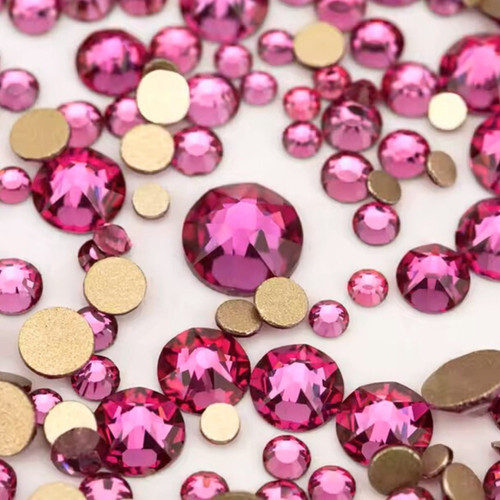 2088 Fuchsia Mixed Sizes 16 Cut | Royal Rhinestones