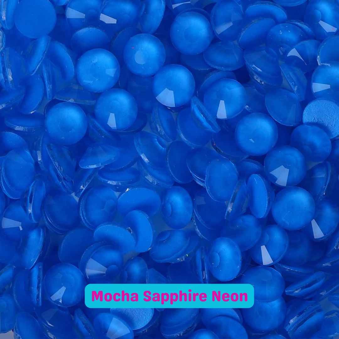 Mocha Neon Dark Blue/Sapphire