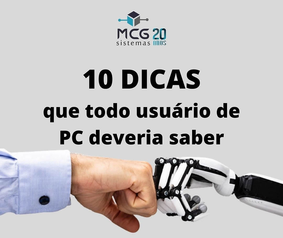 10 Dicas que todo usuário de PC deveria saber