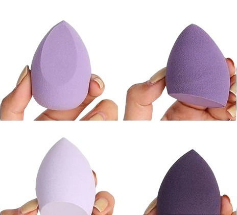 Thumbnail: Luxe Makeup Blender Eggs With Case-4 Pack