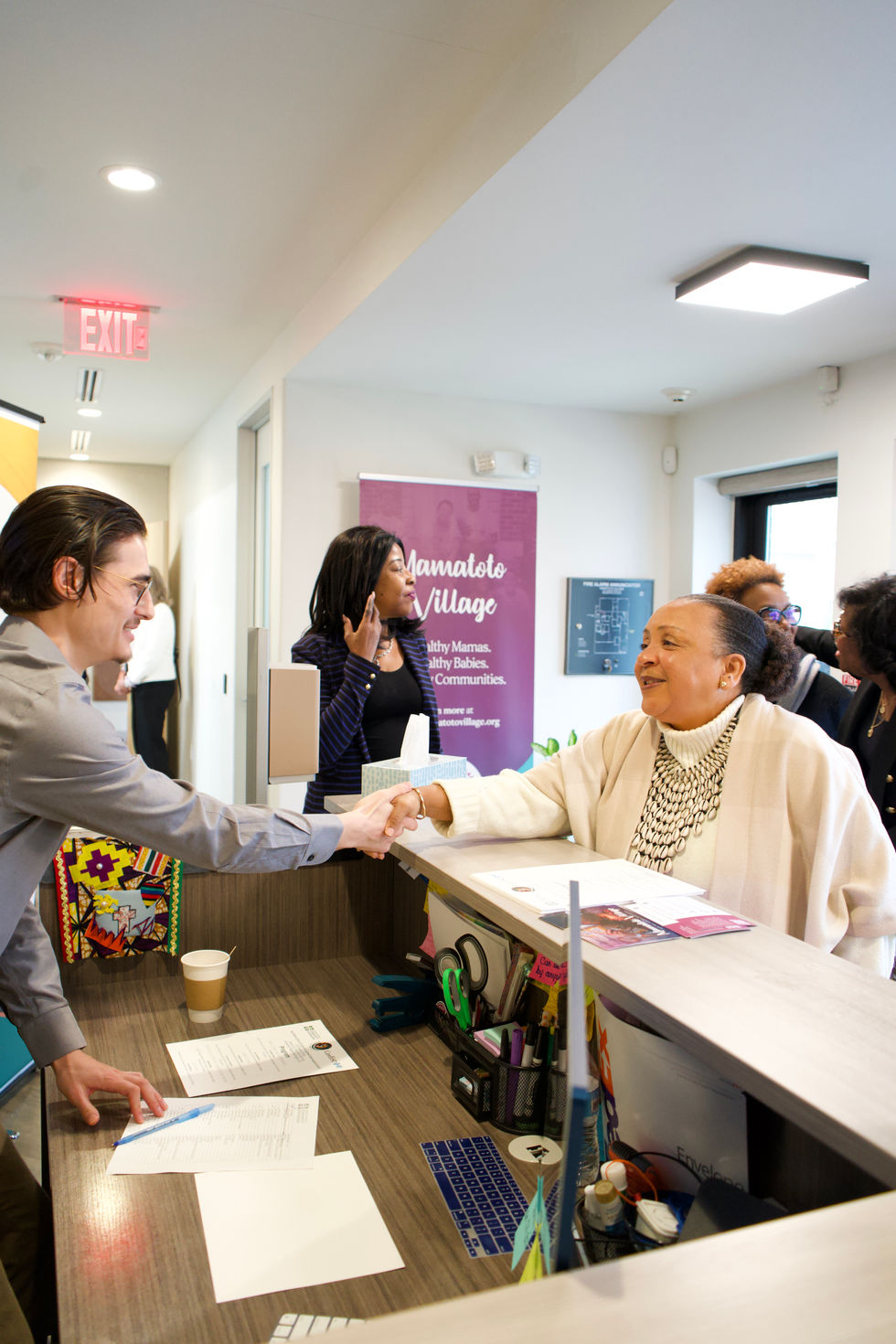The Greater Washington Community Foundation hosting the 100 Weeks of Care Grant Announcement at Mamatoto Village. 

Community care and collective investment in action. ✨