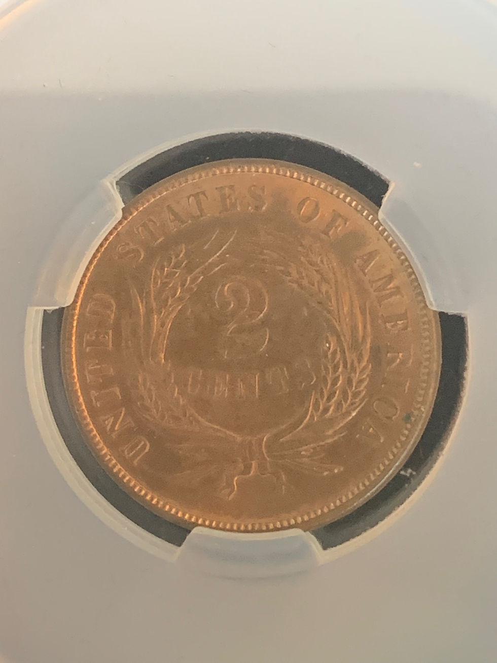 Thumbnail: 1869 CACG MS64RB