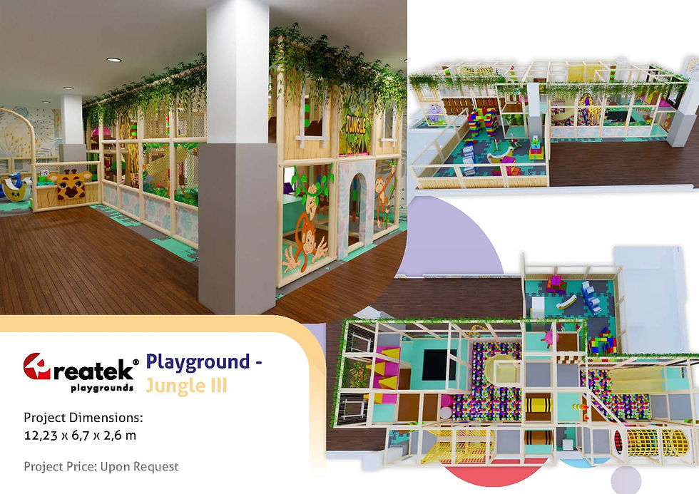 Animal themed indoor playground Reatek