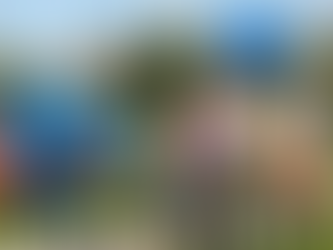 Inflatable advertising structures outdoor event