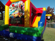 Nafukovacia atrakcia kombo Mimoni REATEK 01