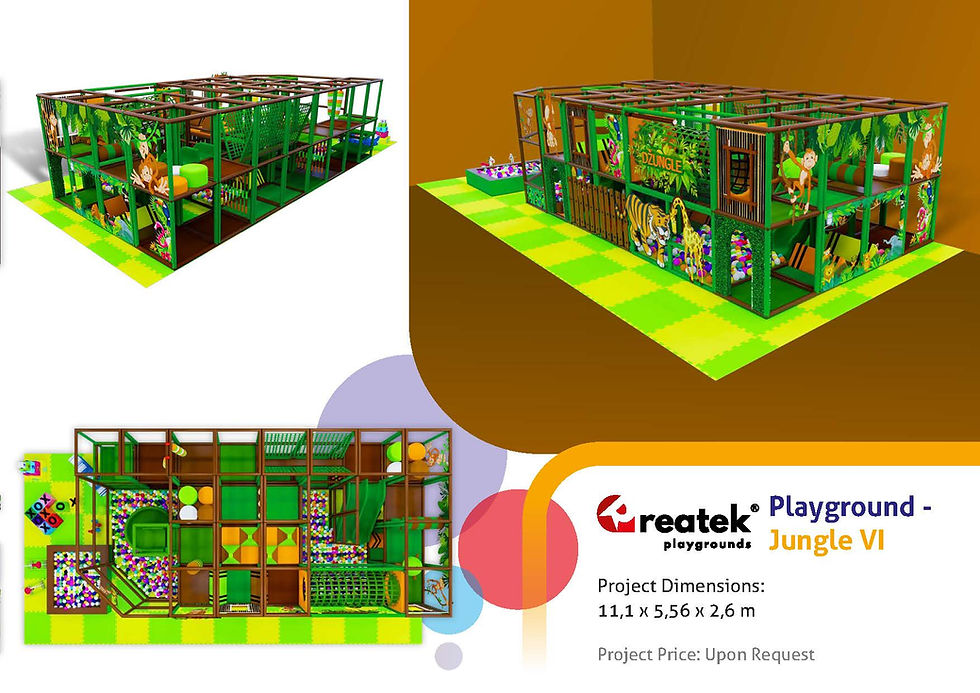 Jungle forest themed Playground Reatek