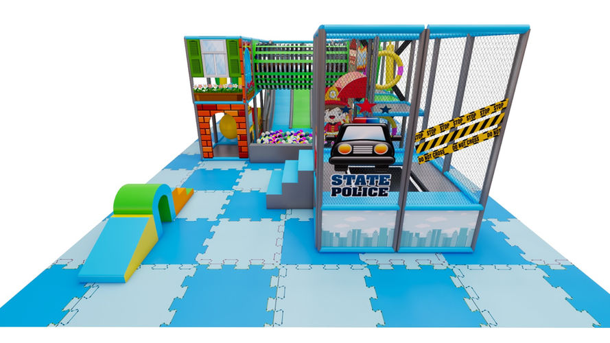 Indoor hřiště Town 3D dizajn REATEK 04