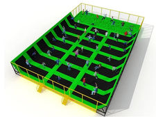 Outdoor trampolína 3D REATEK 02