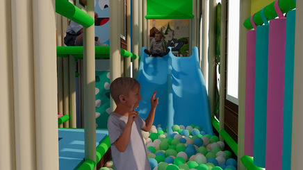 Indoor hřiště Town - kutik 3D dizajn REATEK 02