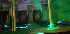 Trampolinove ihriska Green&Yellow 05