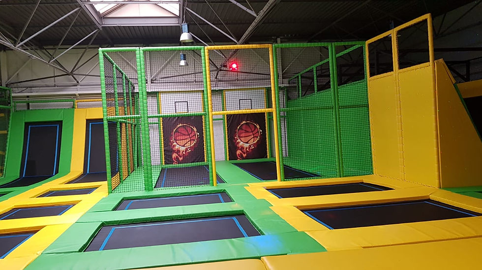 Trampolínové centrum Green&Yellow REATEK 18