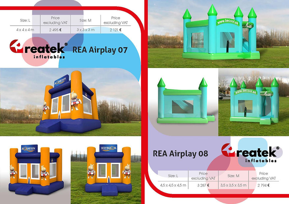 Design bouncy house Reatek