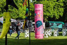 Inflatable advertising totem selavi.sk REATEK 01