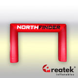 Nafukovací brána Hranatá North Finder REATEK 01