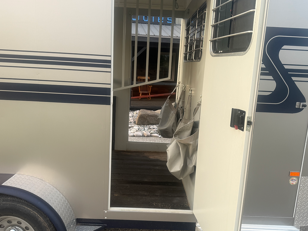 Thumbnail: 2017 Hawk 2 Horse Trailer