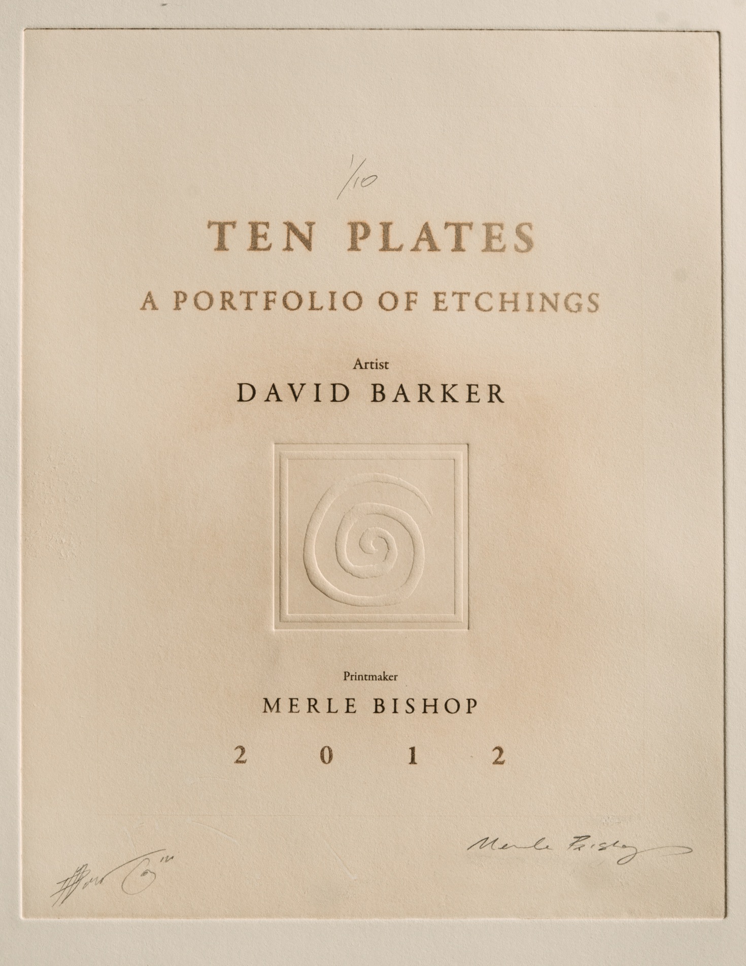 The Title Page